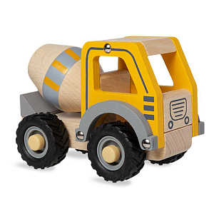 Игрушечная бетономешалка LUKNO, жёлтый